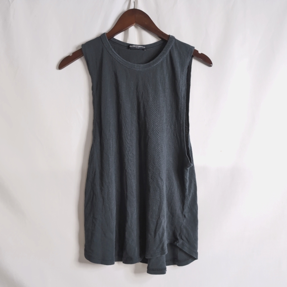 Brandy Melville Grunge Muscle Tee Tank Top, one size